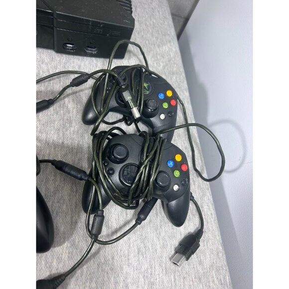 Microsoft Xbox 3 Console Set Fatty Duke With Controller Power Supply and AV Cabl - Picture 3 of 7